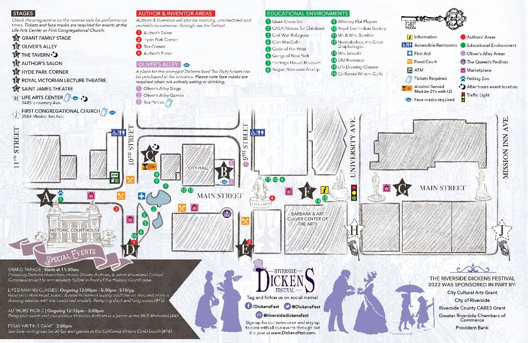 Dickens Festival Schedule of Events Riverside Dickens Festival